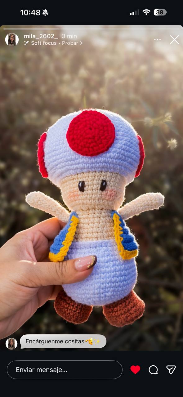 Toad amigurumi
